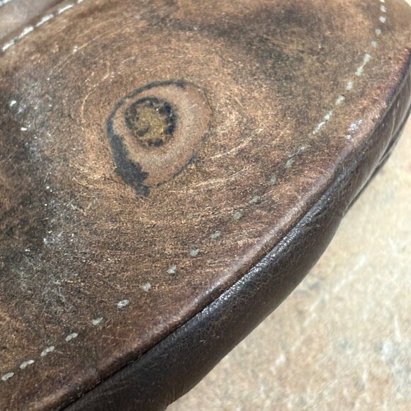 Authentic Gucci Mens Brown Leather Horsebit Loafers Size 9.5 D Made In Italy - Picture 16 of 16